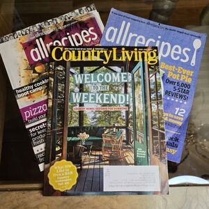 Country Living and Allrecipes Magazine Bundle